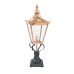 Copper frog lamp light post peir gate outdoor external garden street csg3