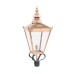 Copper frog lamp-post head top lamp light outdoor external garden street csgho
