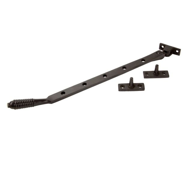 Aged Bronze 12 Reeded Window Stay 83970 V2 