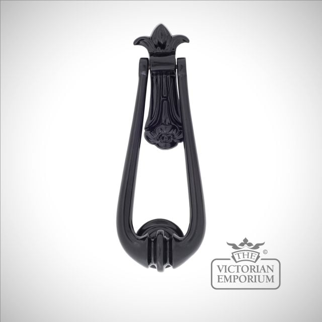 Black Loop Door Knocker 73379m