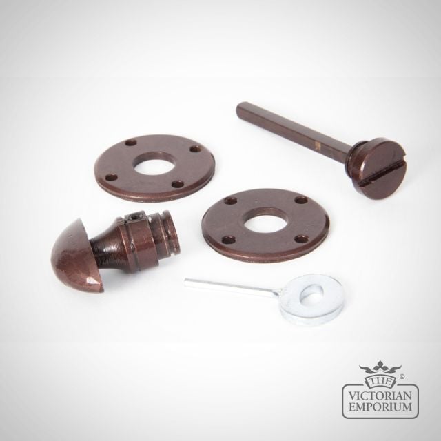Bronze Round Bathroom Thumbturn V2 33385