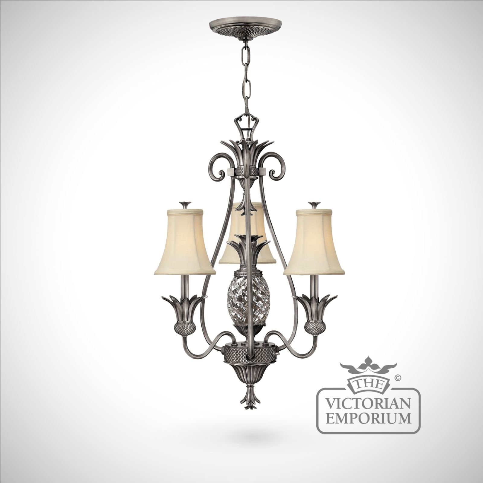 Plantation Style 3 Light Chandelier Interior Ceiling And Hanging Plantation Style 3 Light Chandelier
