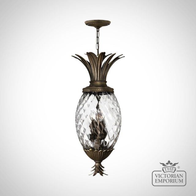 Plantation pineapple style ceiling light