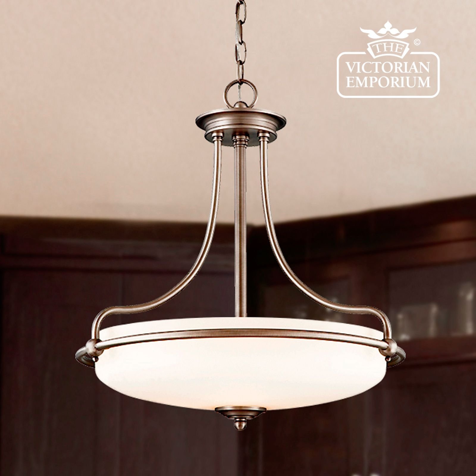 Simple and elegant ceiling light with chain