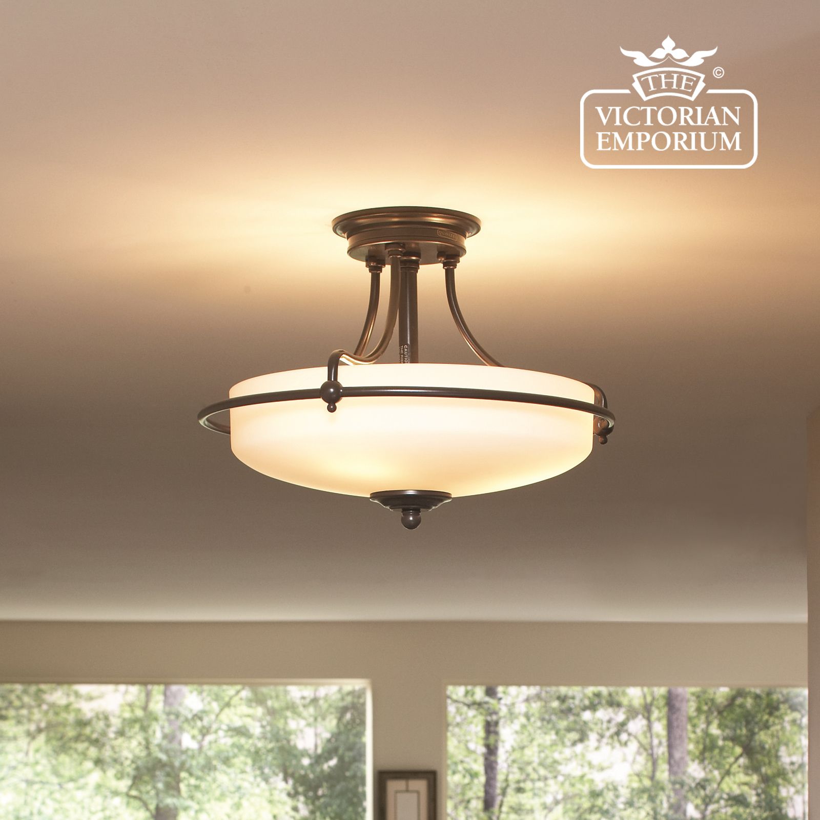 Simple and elegant ceiling light medium