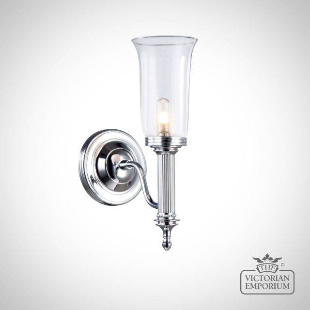 Bathroom Wall Light - Carol 2 In Polished Chrome