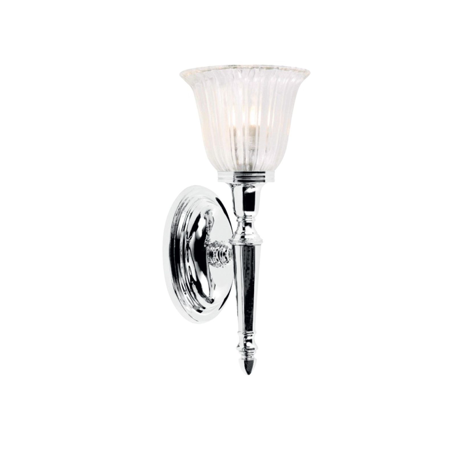 Bathroom wall light - Ryde 1 in polished chrome