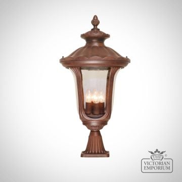 Bronze Pedestal Lantern - Small