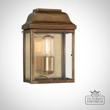 Victoria Wall Lantern - Antique Brass