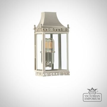 Regents Park 1 Light Wall Lantern - Antique Brass