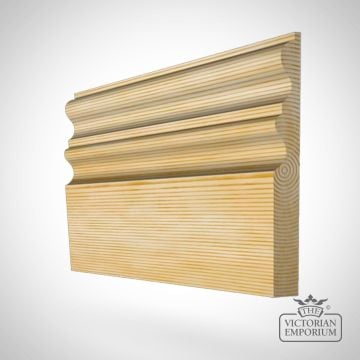 Mouldings Traditional Carpentry Pine Redwood Oak Ash Sapele Beech Maple Larch Old Classical Skirting Victorian Decorative 126