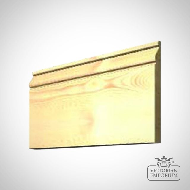 Large plain skirting 215 x 21mm
