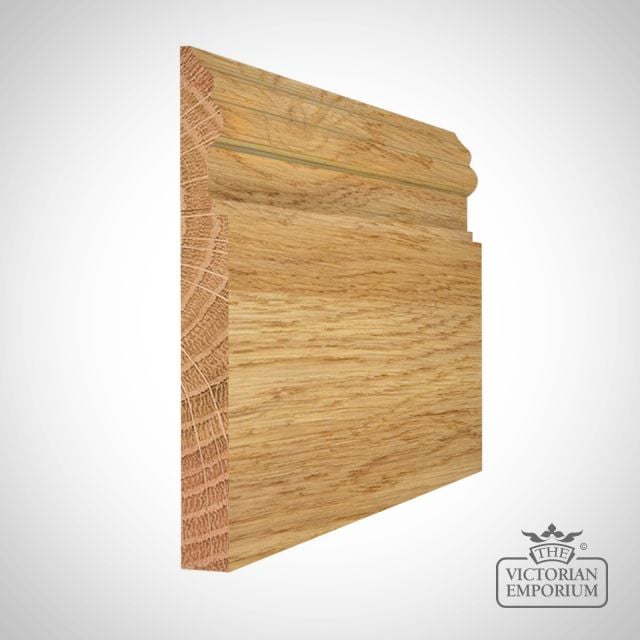 Skirting Pine Victorian 215 X 21mm Decorative 34 Oak