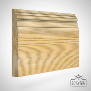 Georgian Skirting Board 168 x 21mm  in Redwood (pine), Oak, Ash or Sapele