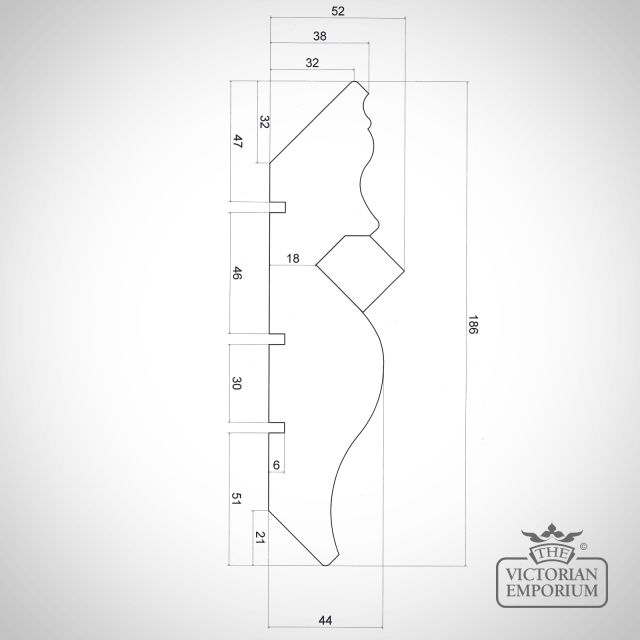 Pattern 136 Dentil 2