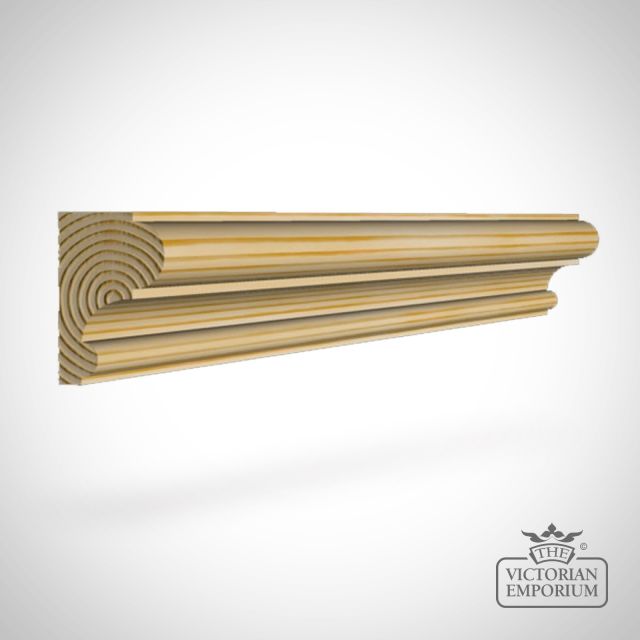 Wooden Dado 45 x 29mm - Redwood (pine)