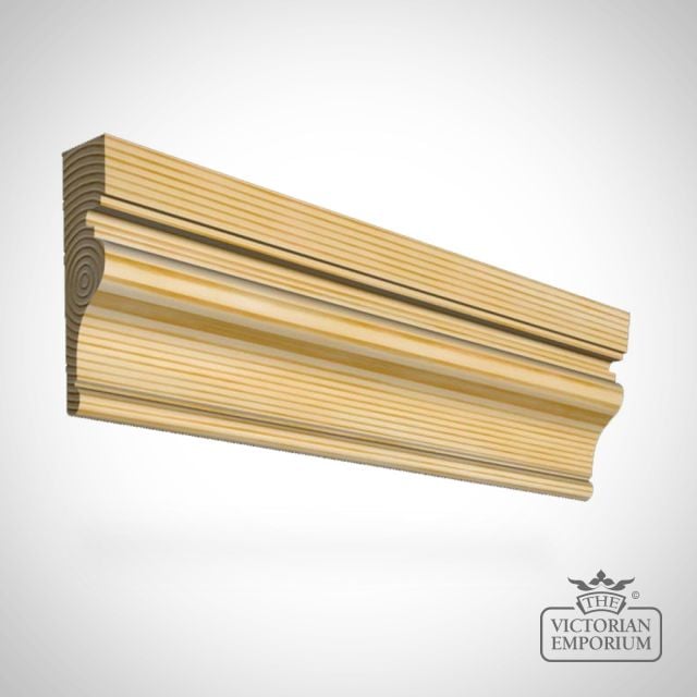 Wooden Door Architrave 78mm x 21mm in Redwood (pine)