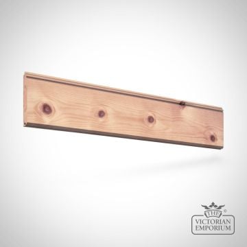 Wooden Panelling 144 x 14mm - in Redwood (pine) or Oak
