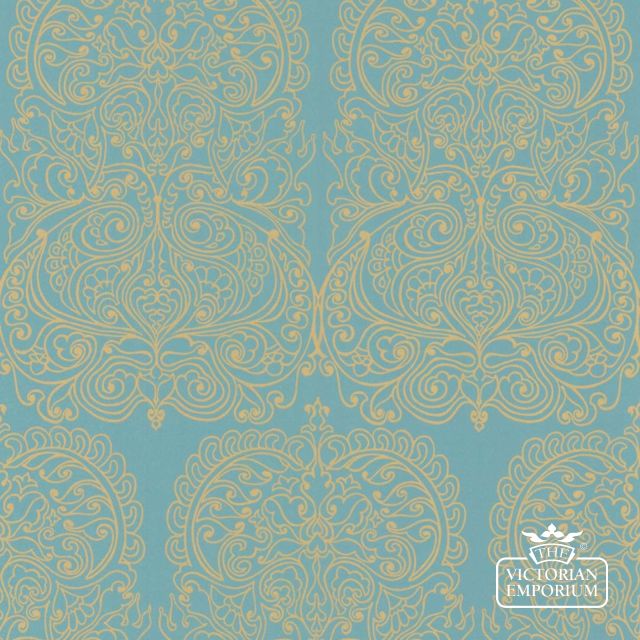 Alpania wallpaper in choice of two colourways