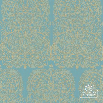 Alpania wallpaper in choice of two colourways