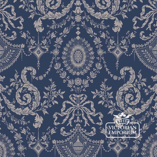 Wallpaper Traditional Victorian Edwardian Classic Metalic Woolverston 88 10043 R1 Main