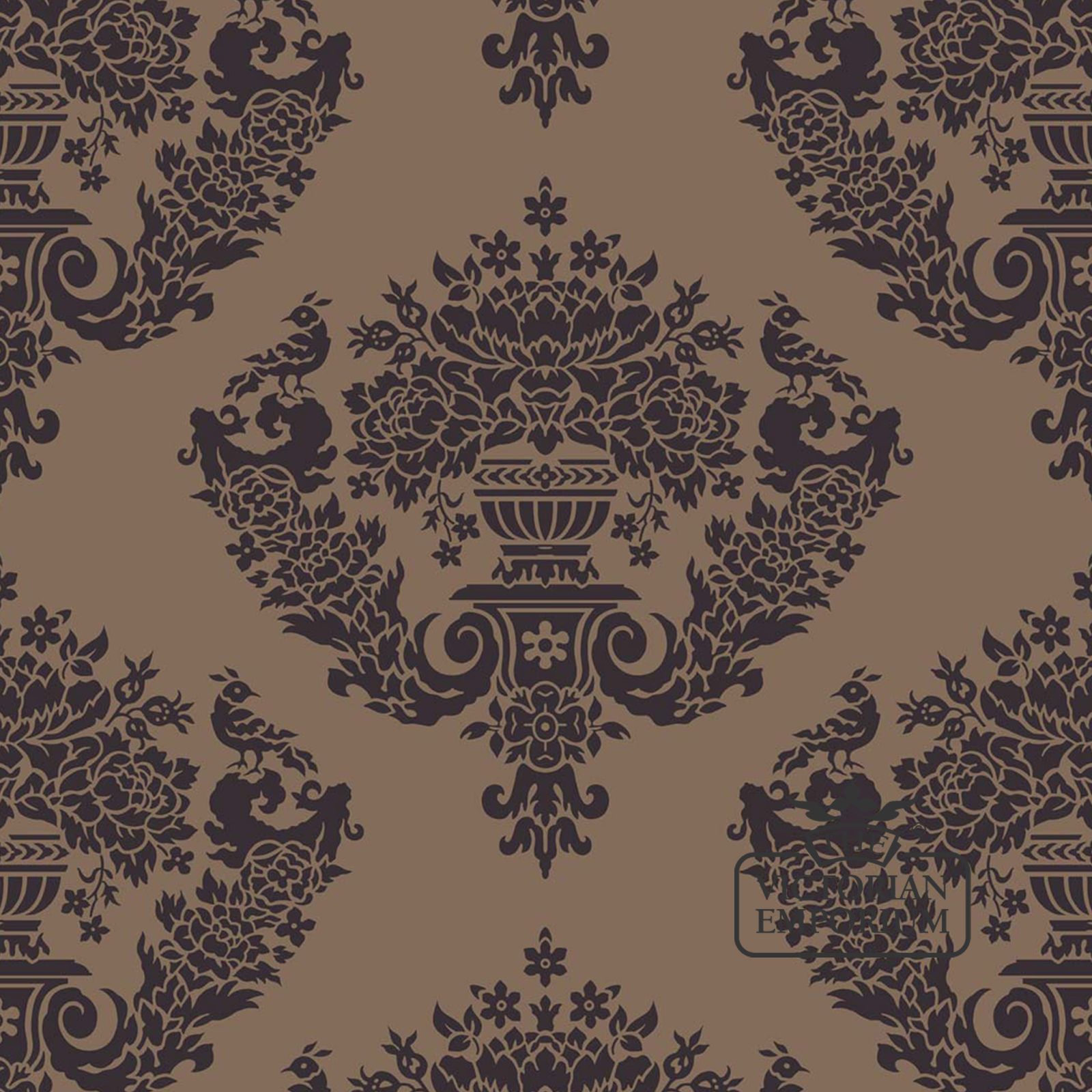 Sudbury wallpaper in choice of 4 colours