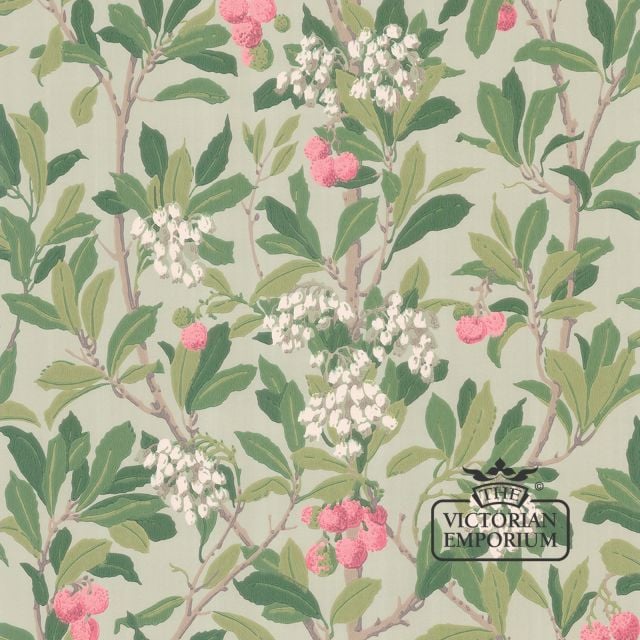 Wallpaper Arts And Crafts Traditional Victorian Edwardian Classic Decorative  Anthology Strawberry Tree 100 10048