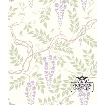 Wallpaper Wisteria Blossom Traditional Victorian Edwardian Classic Decorative  Anthology Egerton 100 9045