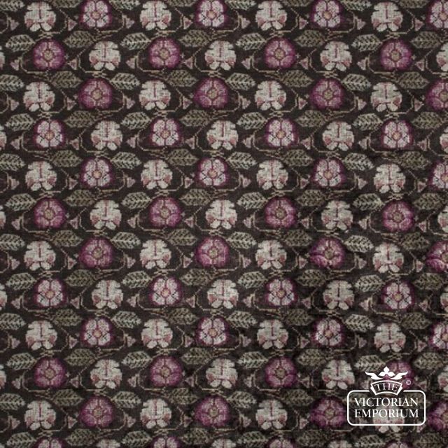 Tapestry velvet fabric - choice of 2 colourways