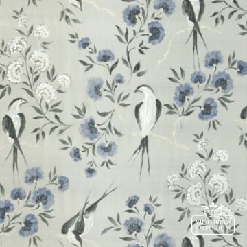 Jacaranda fabric - choice of 2 colourways - 100% Silk