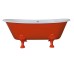 Roll Top Bath Classic Painted Exterior And White Enamel Interior Vancouver3