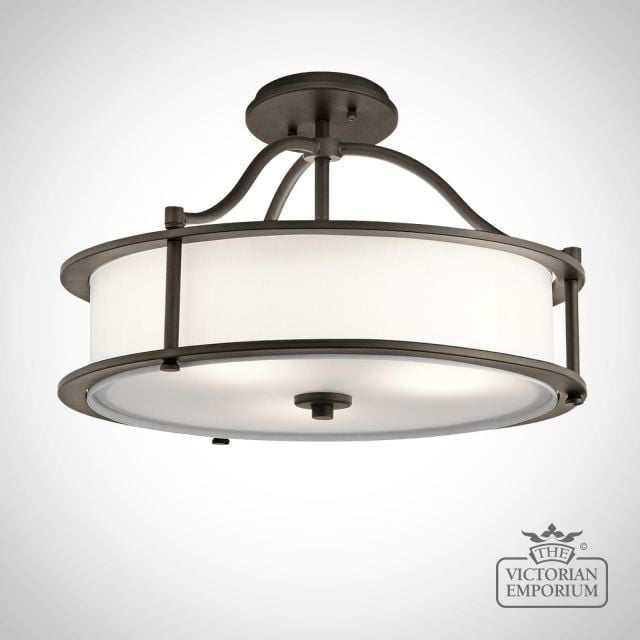 Hanging Pendant Lamp Light Interior Ceiling Old Bronze Klemorypsoz Sf