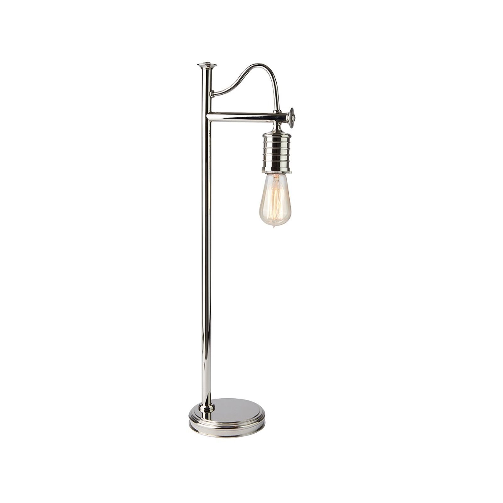 Douillet table lamp in Polished Nickel