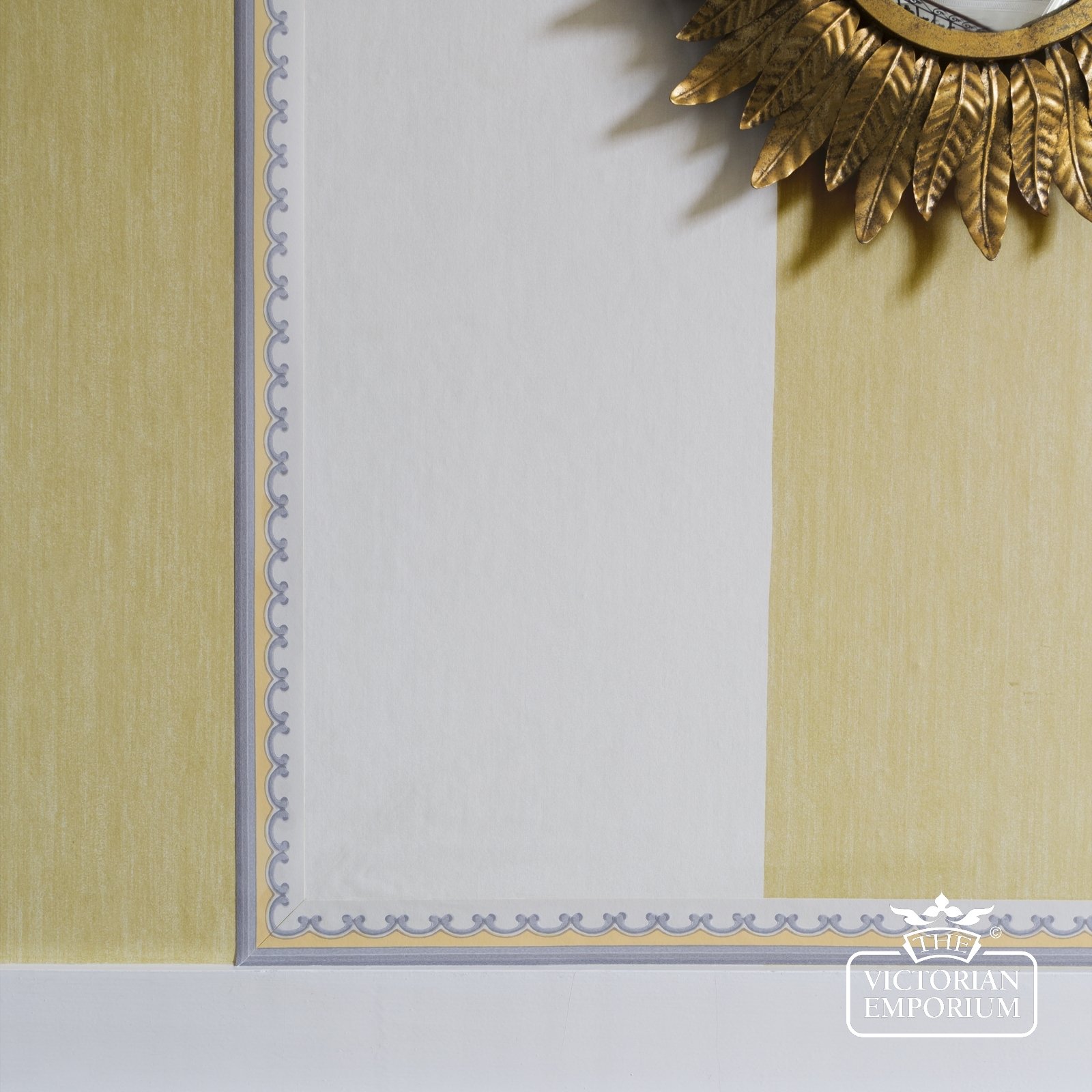 Broderie Border Wallpaper In Choice Of Four Colours