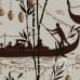 Wallpaper japanese-boat traditional victorian edwardian classic decorative  frontier-gondola-89-8031