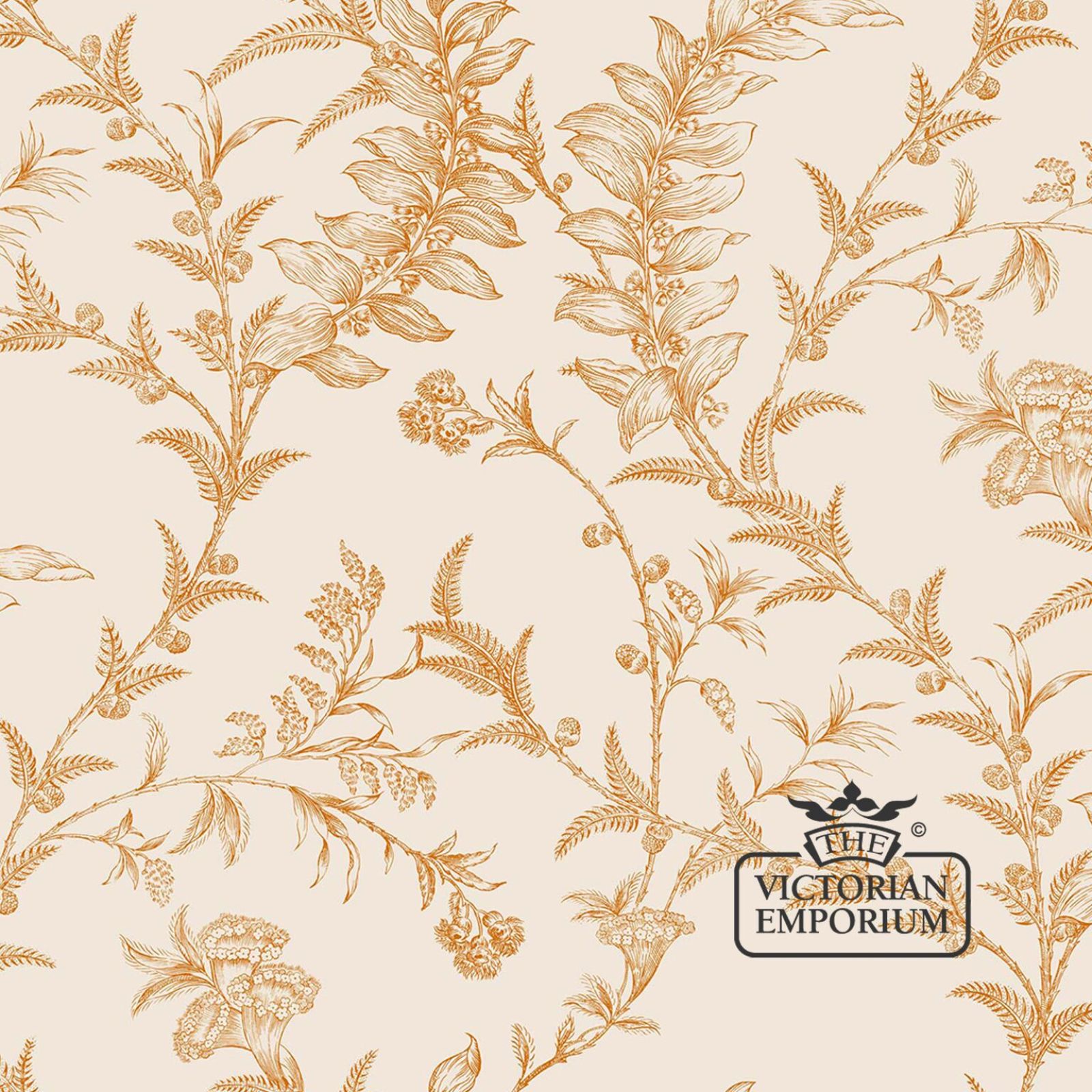 Ludlow wallpaper in choice of five colours