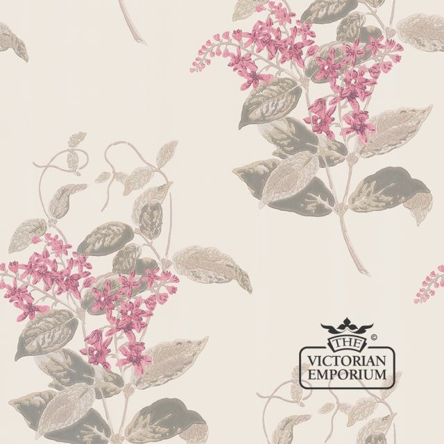 Wallpaper Floral Traditional Victorian Edwardian Classic Decorative  Anthology Madras Violet 100 12058