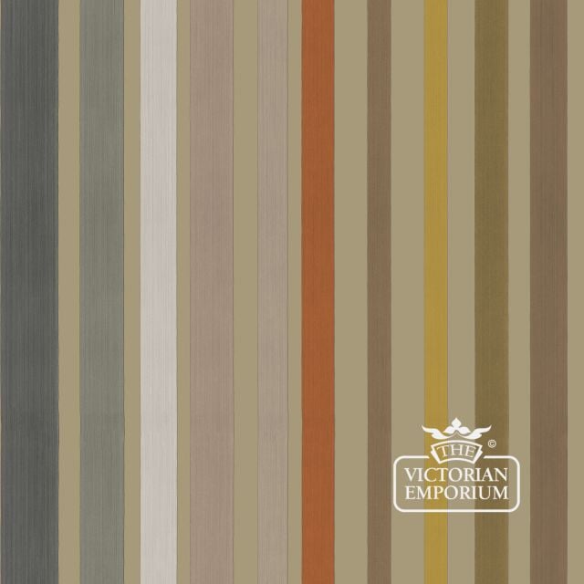 Carousel stripe wallpaper in choice of two colours