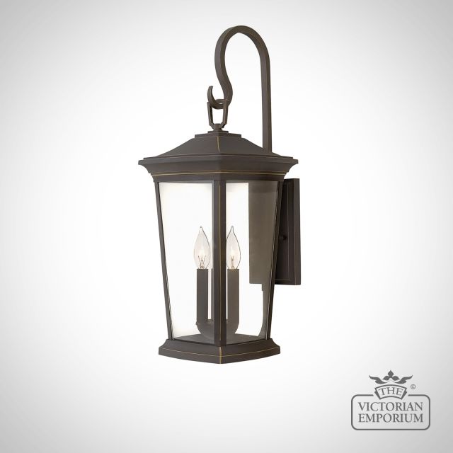Bromleys large wall lantern in Bronze