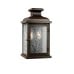 Exterior-garden-wall lamp-light-bronze-fepediments