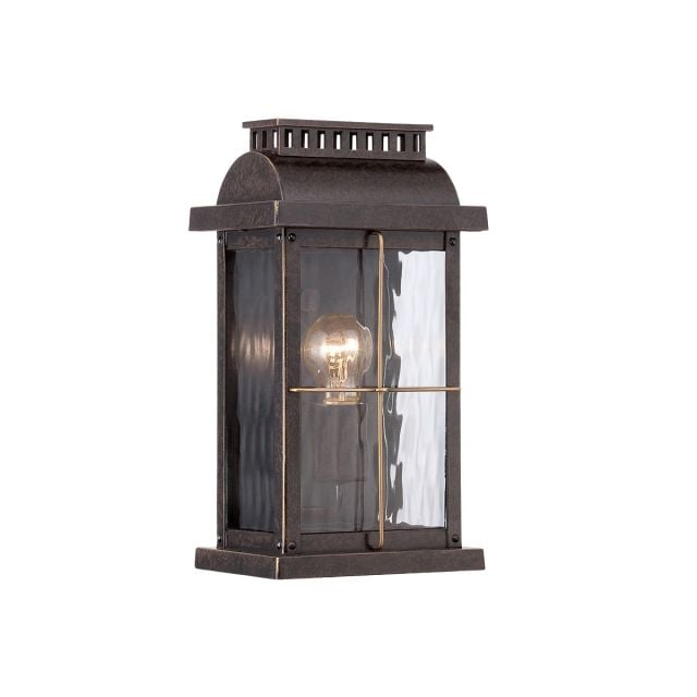 Cortlands small wall lantern in Imperial bronze