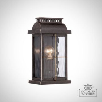 Exterior Garden Wall Lamp Light Bronze Qzcortlands