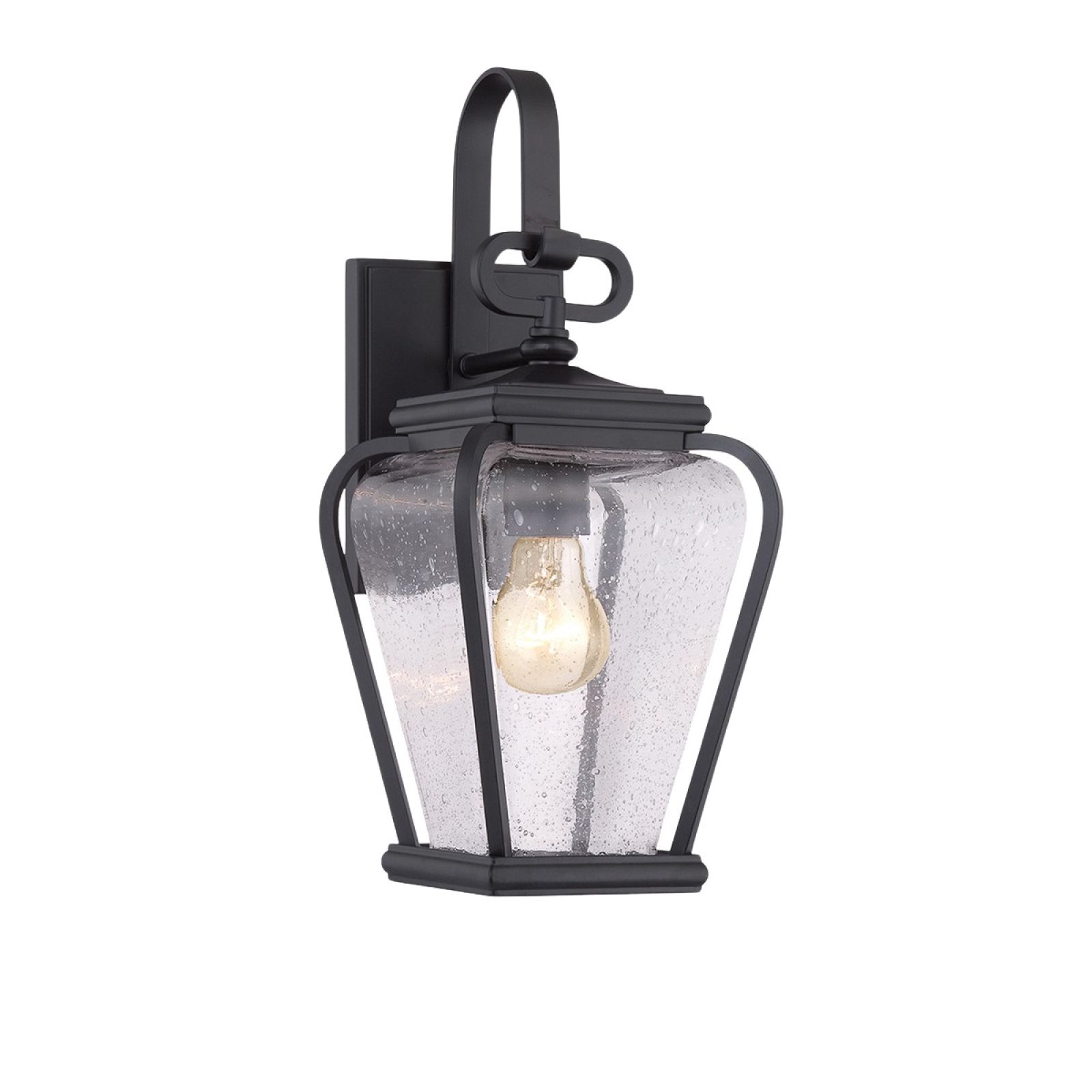 Province small wall lantern in Black