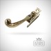 Cast Brass Locking Fastener Old Classical Victorian Decorative Reclaimed Veb1166 01