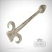 Cast brass hinge old classical victorian decorative reclaimed-veb798b-01