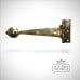 Cast brass hinge old classical victorian decorative reclaimed-veb3679b-01