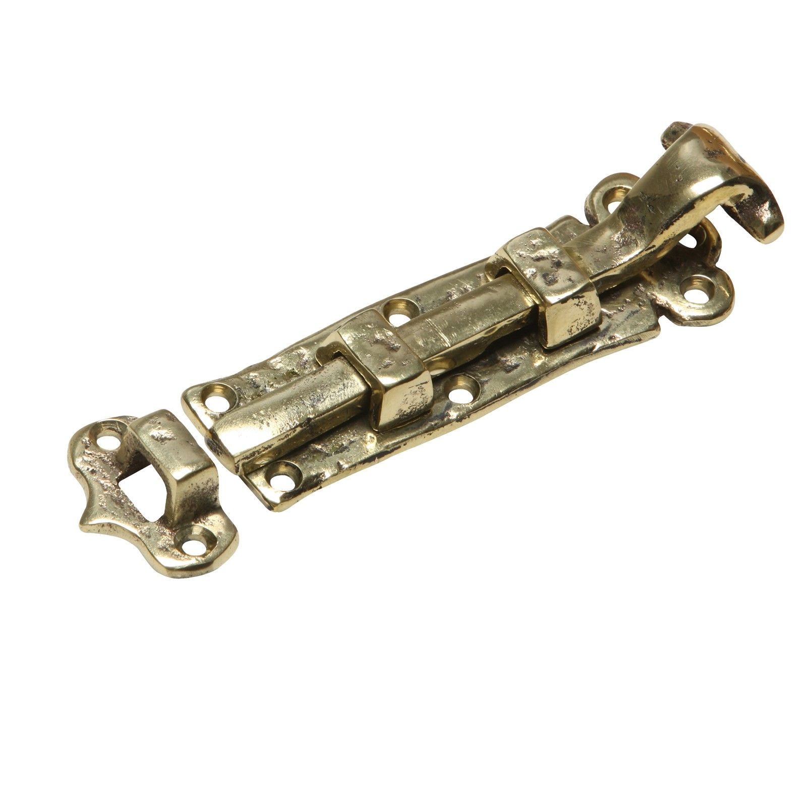Decorative bolt in cast brass Bolts The Victorian Emporium