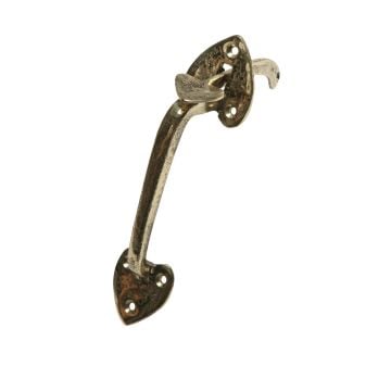 Thumb latch handle in cast brass