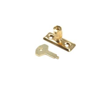 Cast Brass Locking Pivot Sash Window Lock Old Classical Victorian Decorative Reclaimed Veb116 01