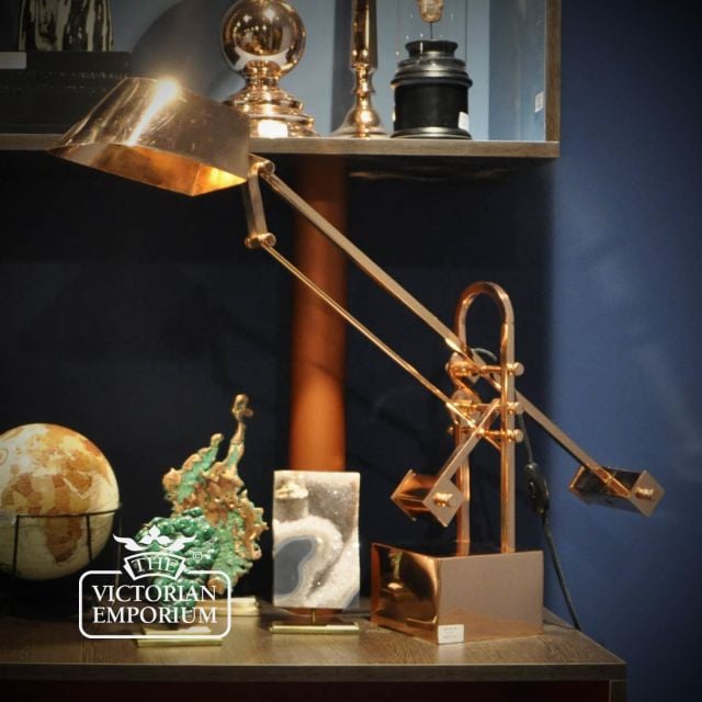 Copper Lamp Counterbalance Lu134 Retro Hybrid 2